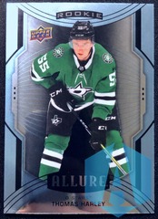 2020-21 Upper Deck Allure #145 Thomas Harley Sky Blue Rookie Stars
